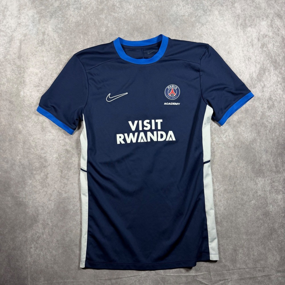 Nike Paris Saint-Germain PSG Academy Training Jersey Navy Blue Mens Small